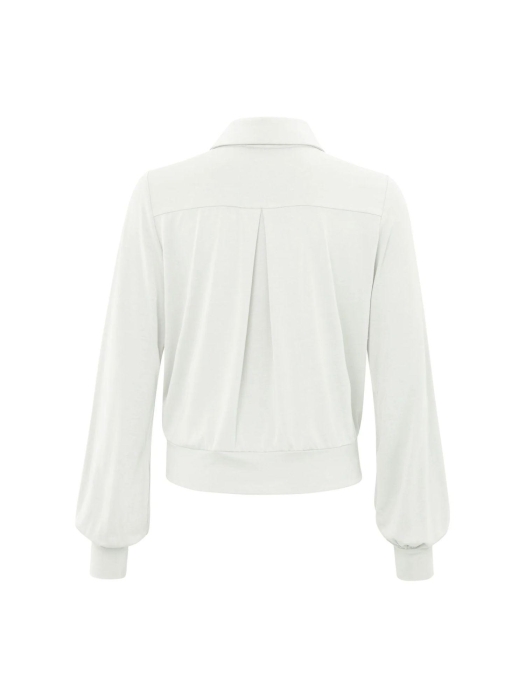 Yaya Jersey blouse top 10602 Off white