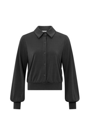 Yaya Jersey blouse top 00001 Black