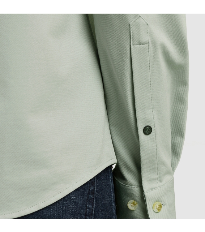 Cast Iron LONG SLEEVE SHIRT Twill Jersey 2 t 9040 Puraitan grey