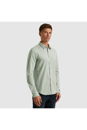 Cast Iron LONG SLEEVE SHIRT Twill Jersey 2 t 9040 Puraitan grey