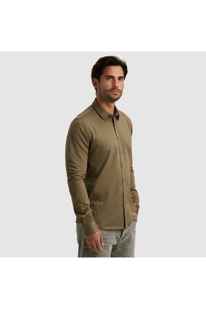 Cast Iron LONG SLEEVE SHIRT Twill Jersey 2 t 8025 Brindle