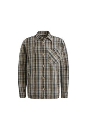 Cast Iron LONG SLEEVE SHIRT Heavy Check 9096 Stormy westher