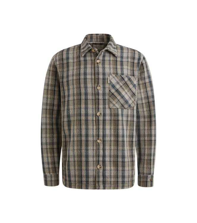 Cast Iron LONG SLEEVE SHIRT Heavy Check 9096 Stormy westher