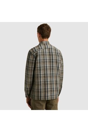 Cast Iron LONG SLEEVE SHIRT Heavy Check 9096 Stormy westher