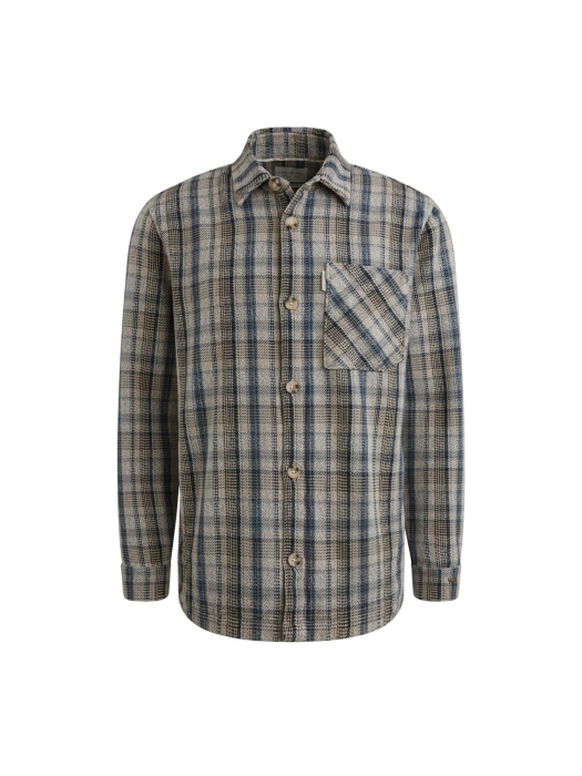 Cast Iron LONG SLEEVE SHIRT Heavy Check 9096 Stormy westher