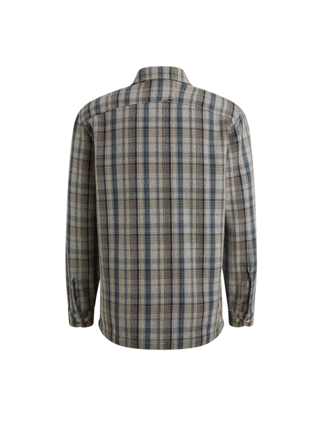 Cast Iron LONG SLEEVE SHIRT Heavy Check 9096 Stormy westher