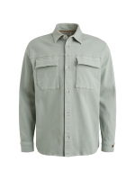 Cast Iron Long Sleeve Shirt Twill Stretch 9040 Puraitan grey