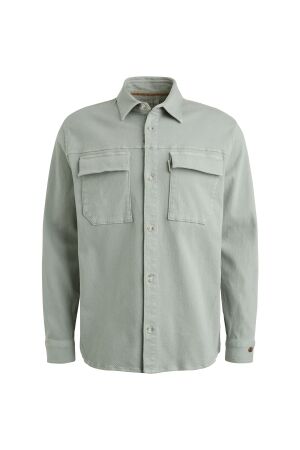 Cast Iron Long Sleeve Shirt Twill Stretch 9040 Puraitan grey