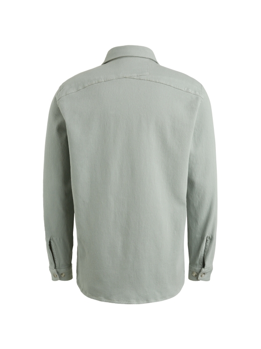 Cast Iron Long Sleeve Shirt Twill Stretch 9040 Puraitan grey