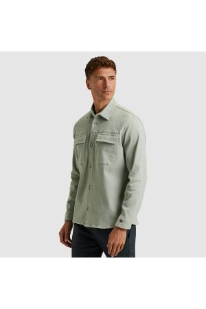 Cast Iron Long Sleeve Shirt Twill Stretch 9040 Puraitan grey