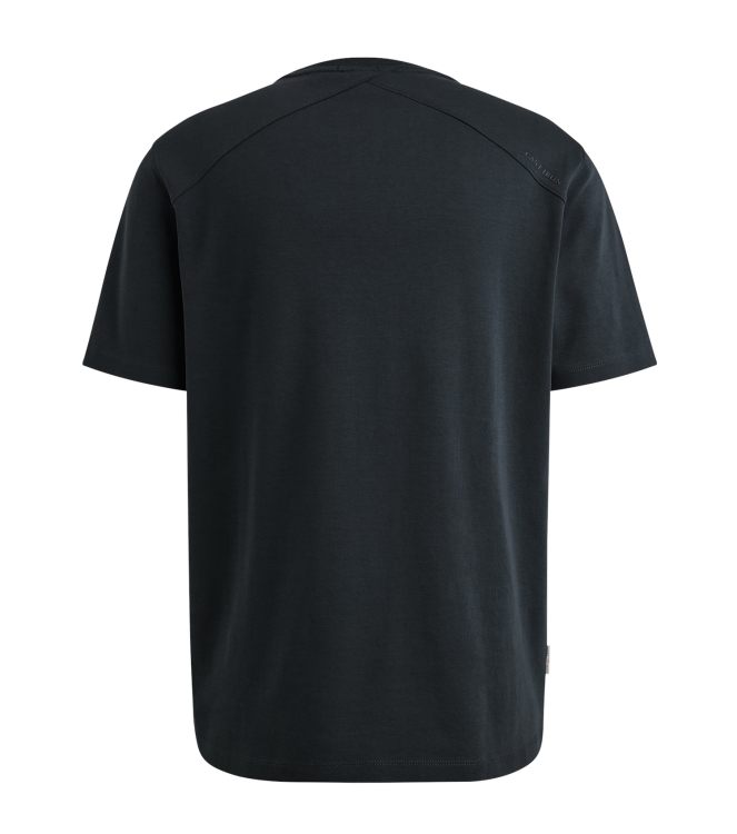 Cast Iron Short sleeve r-neck regular fit in 5442 Sea storm