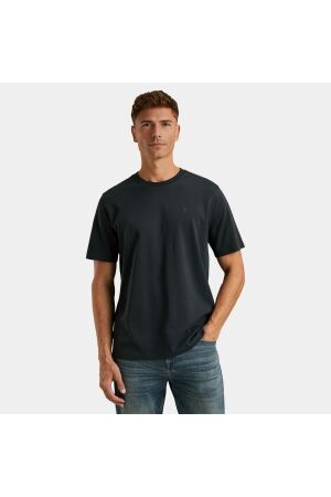 Cast Iron Short sleeve r-neck regular fit in 5442 Sea storm