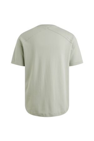 Cast Iron Short sleeve r-neck regular fit in 9040 Puritan grey