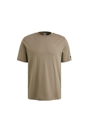 Cast Iron Short sleeve r-neck regular fit in 8025 Blindle