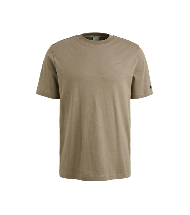 Cast Iron Short sleeve r-neck regular fit in 8025 Blindle