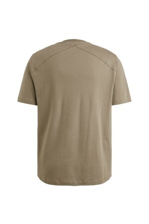 Cast Iron Short sleeve r-neck regular fit in 8025 Blindle