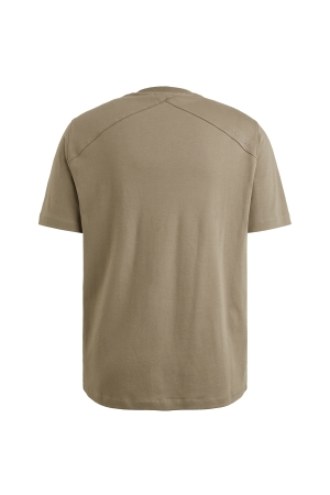 Cast Iron Short sleeve r-neck regular fit in 8025 Blindle