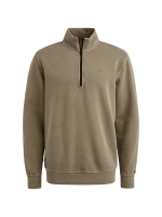 Cast Iron Half zip collar regular fit peache 8025 Brindle