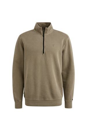 Cast Iron Half zip collar regular fit peache 8025 Brindle