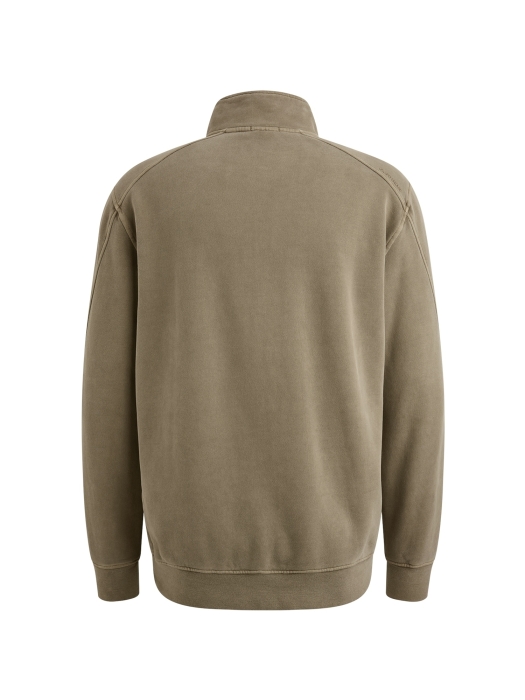 Cast Iron Half zip collar regular fit peache 8025 Brindle