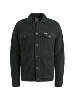 Cast Iron Button jacket frontloop terry 5442 Sea storm