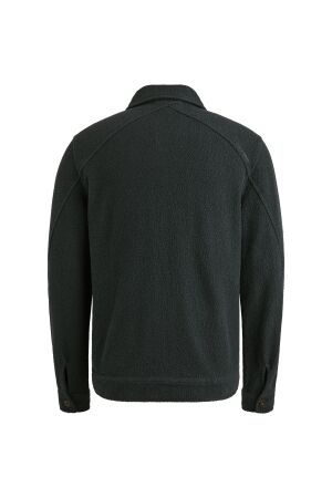 Cast Iron Button jacket frontloop terry 5442 Sea storm