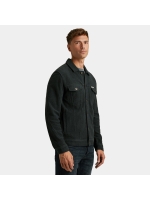 Cast Iron Button jacket frontloop terry 5442 Sea storm