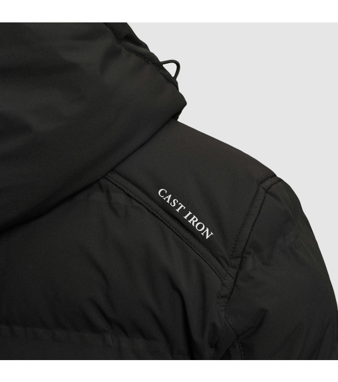 Cast Iron Short jacket 2L softshell heatseal Jet black