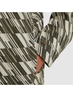 Cast Iron LONG SLEEVE SHIRT Tech Jacquard 9001 Vaporous gray