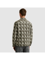 Cast Iron LONG SLEEVE SHIRT Tech Jacquard 9001 Vaporous gray
