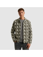 Cast Iron LONG SLEEVE SHIRT Tech Jacquard 9001 Vaporous gray