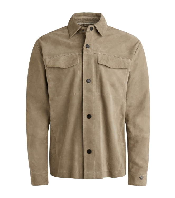 Cast Iron Long Sleeve Shirt Suede 7146 Crockery