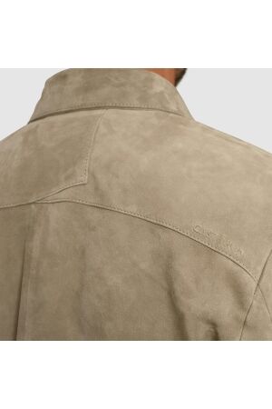Cast Iron Long Sleeve Shirt Suede 7146 Crockery