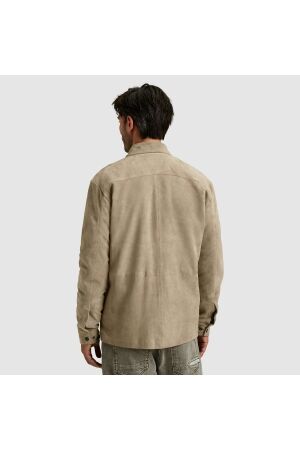 Cast Iron Long Sleeve Shirt Suede 7146 Crockery