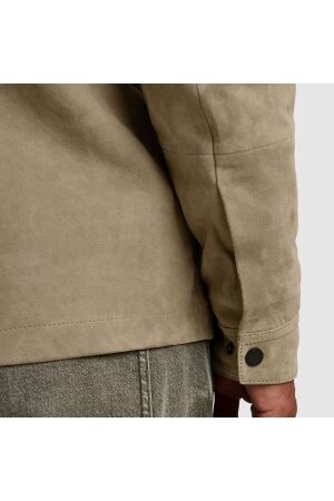 Cast Iron Long Sleeve Shirt Suede 7146 Crockery