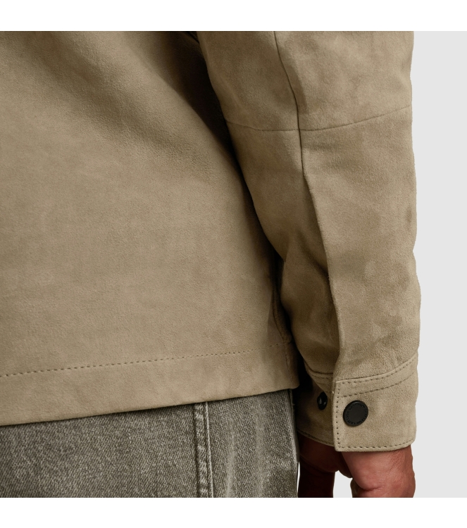 Cast Iron Long Sleeve Shirt Suede 7146 Crockery