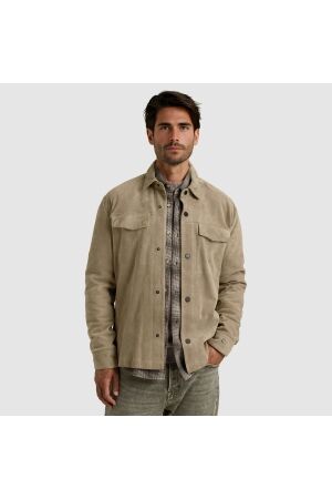 Cast Iron Long Sleeve Shirt Suede 7146 Crockery