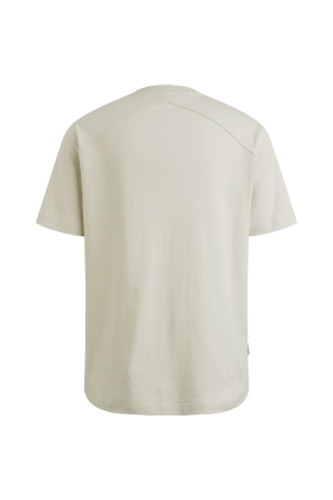 Cast Iron Short sleeve r-neck regular fit in 9001 Vaporous gray