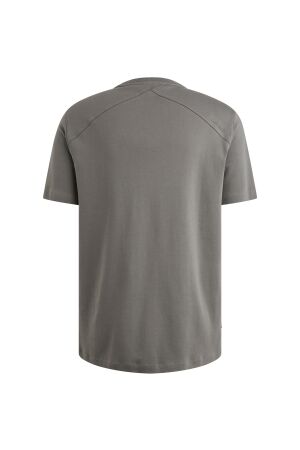 Cast Iron Short sleeve r-neck regular fit in 9133 Granite gray