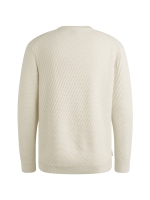 Cast Iron Crewneck regular fit cotton stretc 9001 Vaporous gray