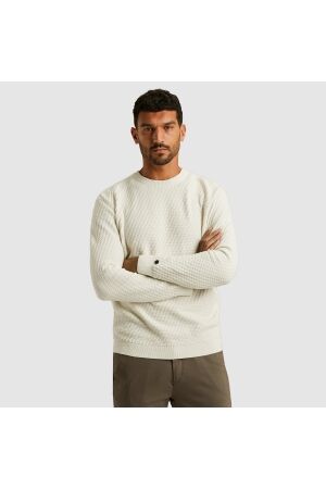 Cast Iron Crewneck regular fit cotton stretc 9001 Vaporous gray