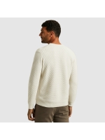 Cast Iron Crewneck regular fit cotton stretc 9001 Vaporous gray