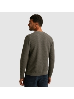 Cast Iron Crewneck regular fit cotton stretc 9133 Granite gray
