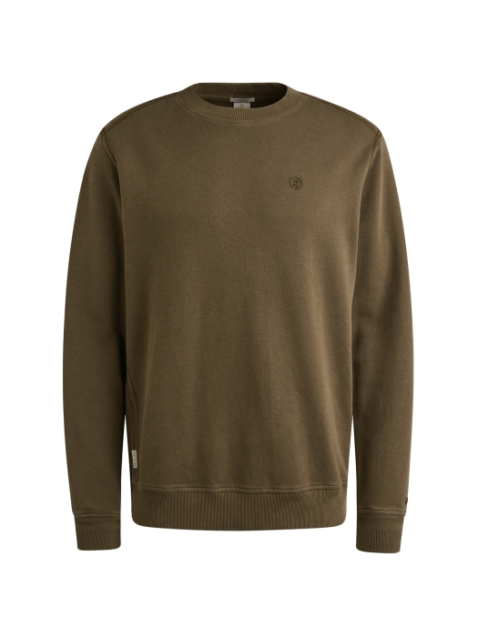 Cast Iron Long sleeve r-neck regular fit twi 6444 Crocodile