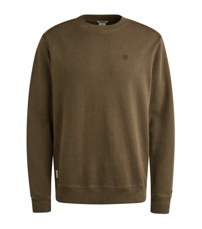 Cast Iron Long sleeve r-neck regular fit twi 6444 Crocodile