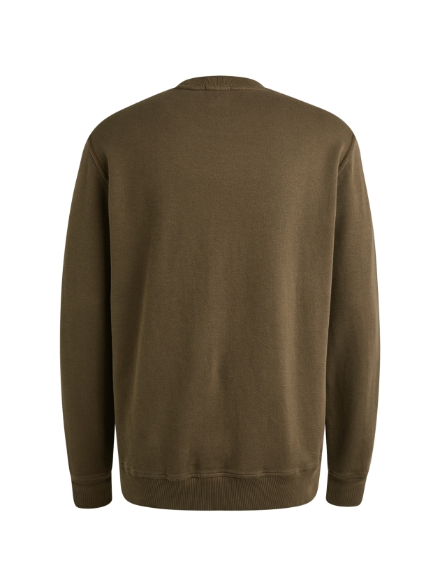 Cast Iron Long sleeve r-neck regular fit twi 6444 Crocodile
