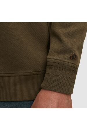 Cast Iron Long sleeve r-neck regular fit twi 6444 Crocodile