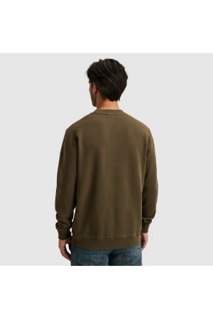 Cast Iron Long sleeve r-neck regular fit twi 6444 Crocodile