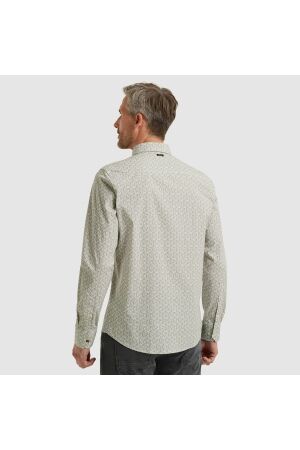 Vanguard Long Sleeve Shirt Print on Poplin 7003 Bright white