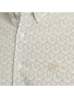 Vanguard Long Sleeve Shirt Print on Poplin 7003 Bright white